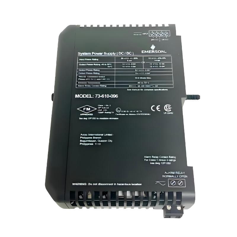 Emerson KJ1501X1-BA1 Power Supply Module