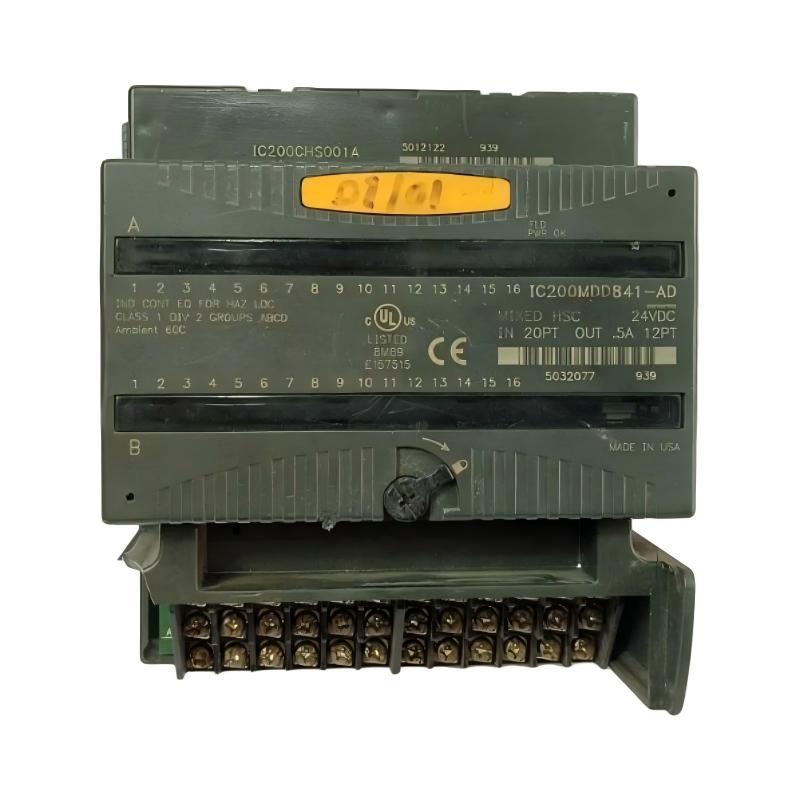 GE IC200MDD841-AD High-Speed Counter Module
