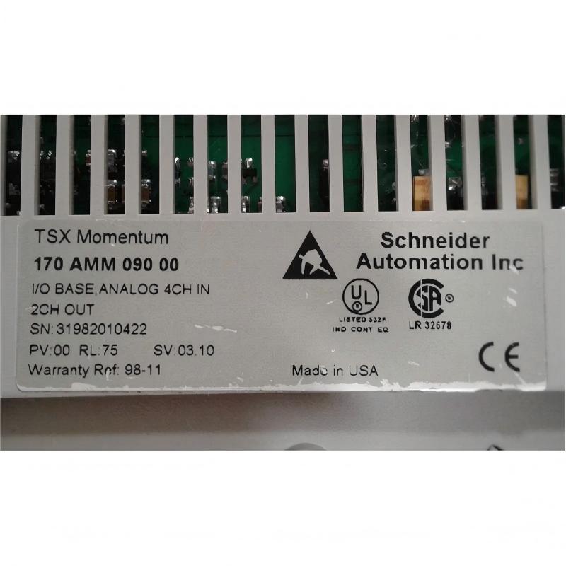 Schneider 170AMM09000 Distributed Analog/Discrete I/O Module