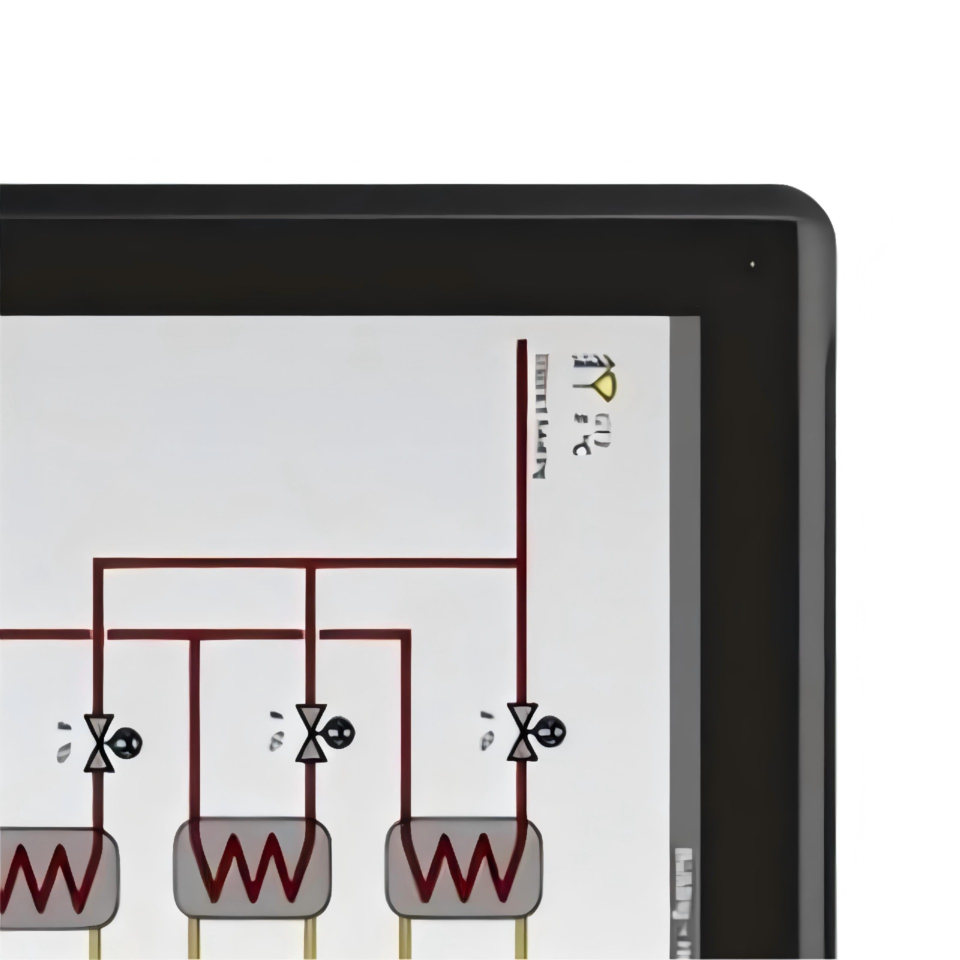 ABB PP875H 3BSE092983R1 Touchscreen Panel