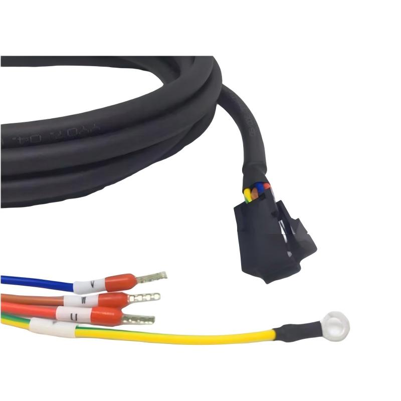 Schneider VW3M5D1AR50 5-Meter Shielded Power Cable