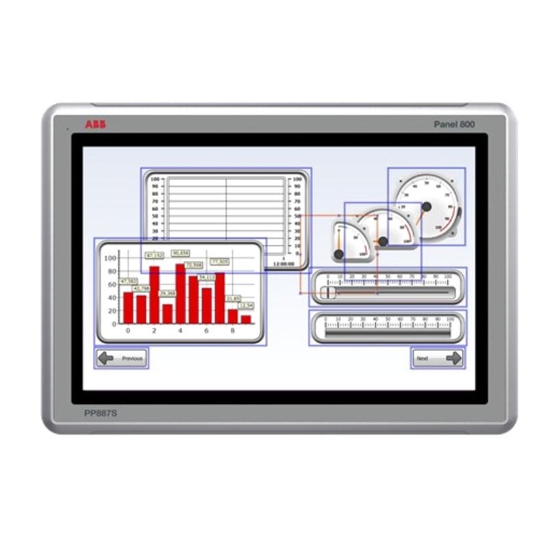 ABB PP887S 3BSE092987R1 Touchscreen Panel
