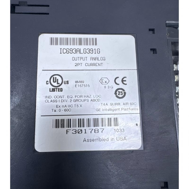 GE IC693ALG391G Analog Output Module