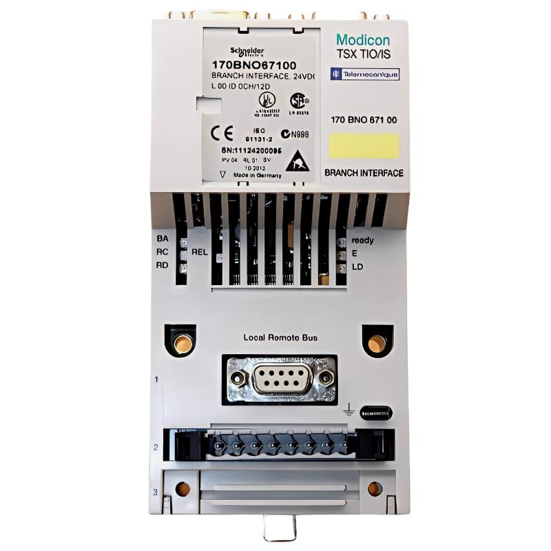 Schneider 170BNO67100 Branch Interface