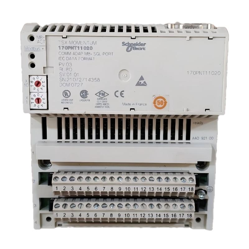 Schneider 170PNT11020 Modbus Plus Communication Adapter
