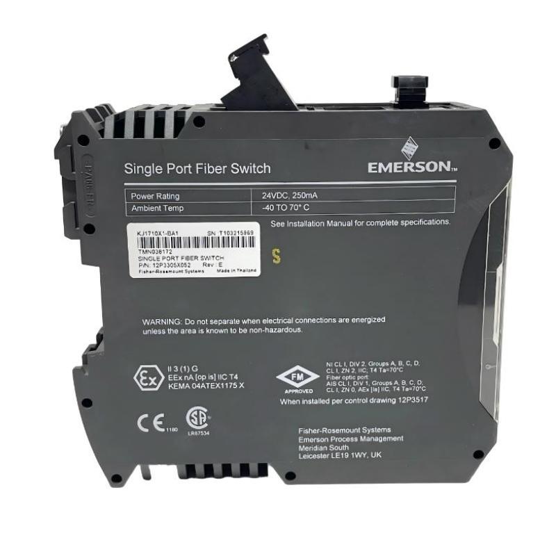 Emerson KJ1740X1-BA1 Four-Port Fiber Optic Switch