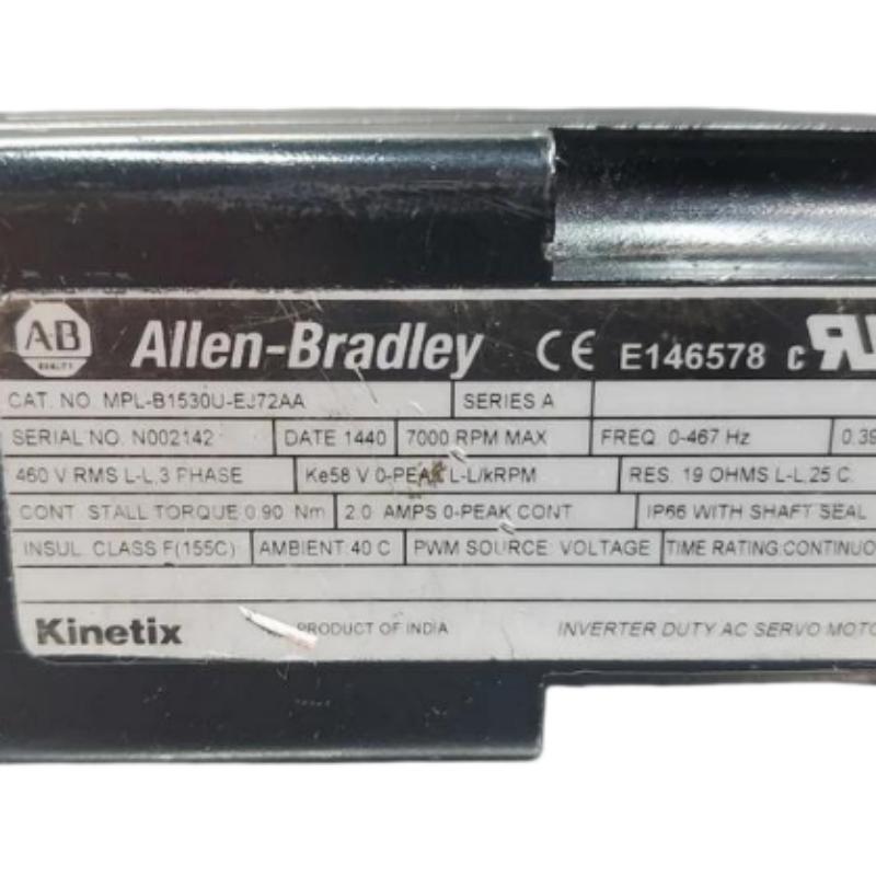 Allen Bradley MPL-B1530U-EJ72AA Servo Motor