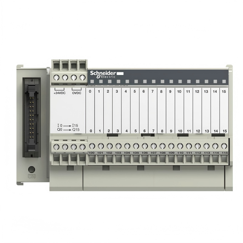 Schneider ABE7R16S111 Solder-Type Electromechanical Relay Socket