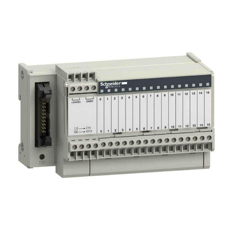Schneider ABE7R16S111 Solder-Type Electromechanical Relay Socket