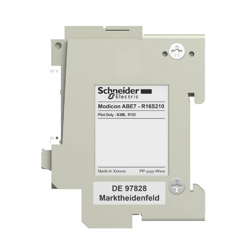Schneider ABE7R16S210 Solder-Type Electromechanical Relay Socket