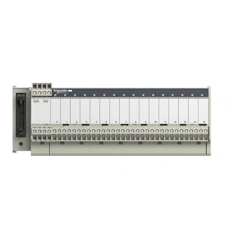 Schneider ABE7R16S210 Solder-Type Electromechanical Relay Socket