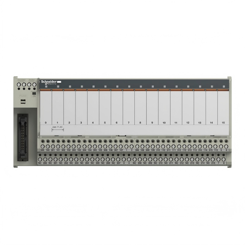 Schneider ABE7R16T230 Socket For Plug-In Electromechanical Relays