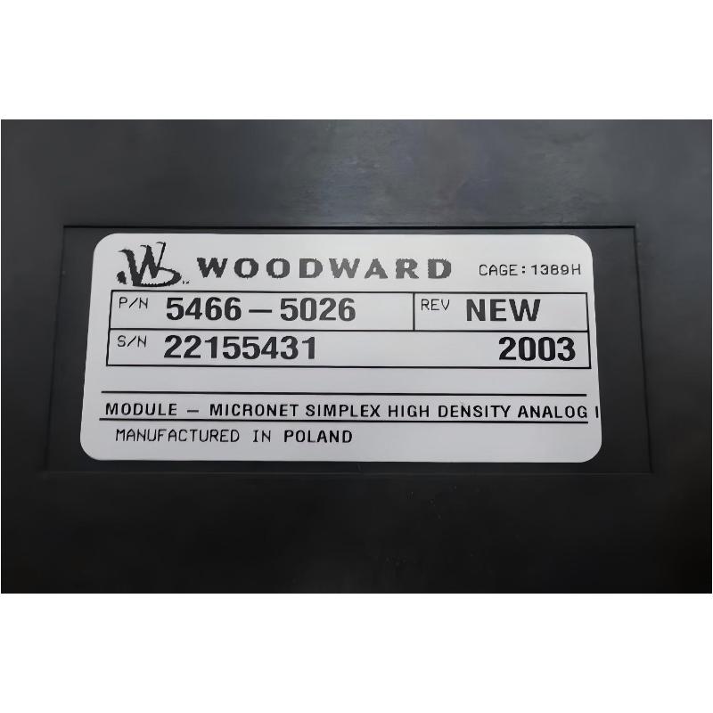 Woodward 5466-5026 High-Density Analog I/O Module