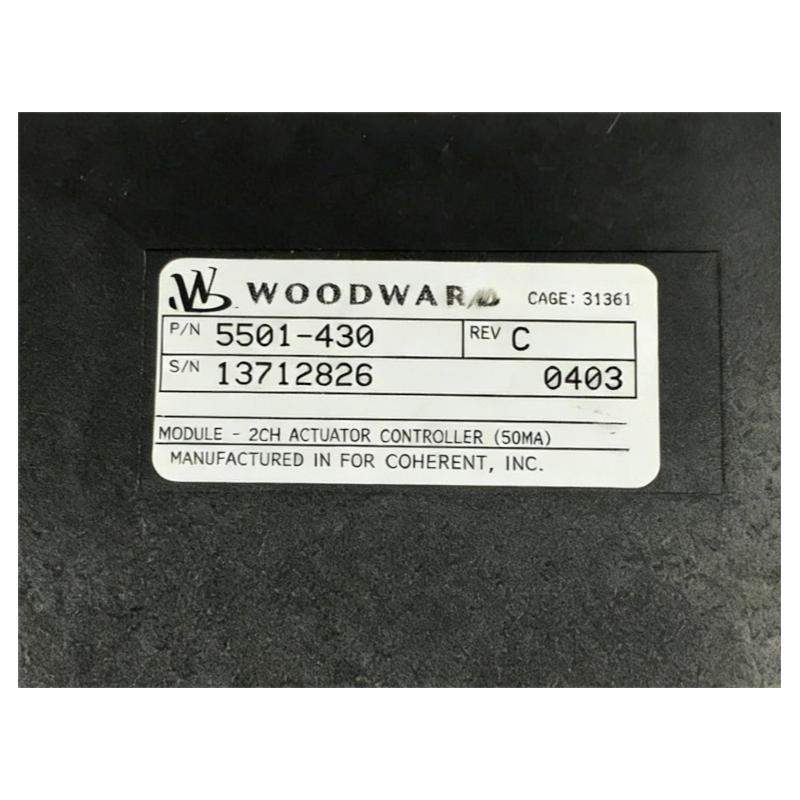 Woodward 5501-430 NetCon Actuator Controller
