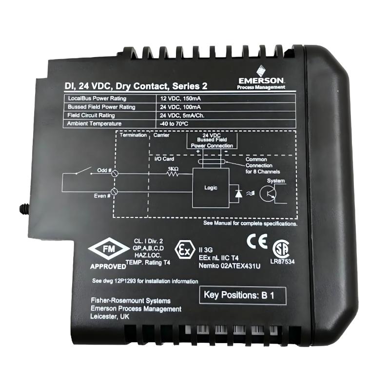 Emerson KJ3008X1-BA1 Event Sequence Module