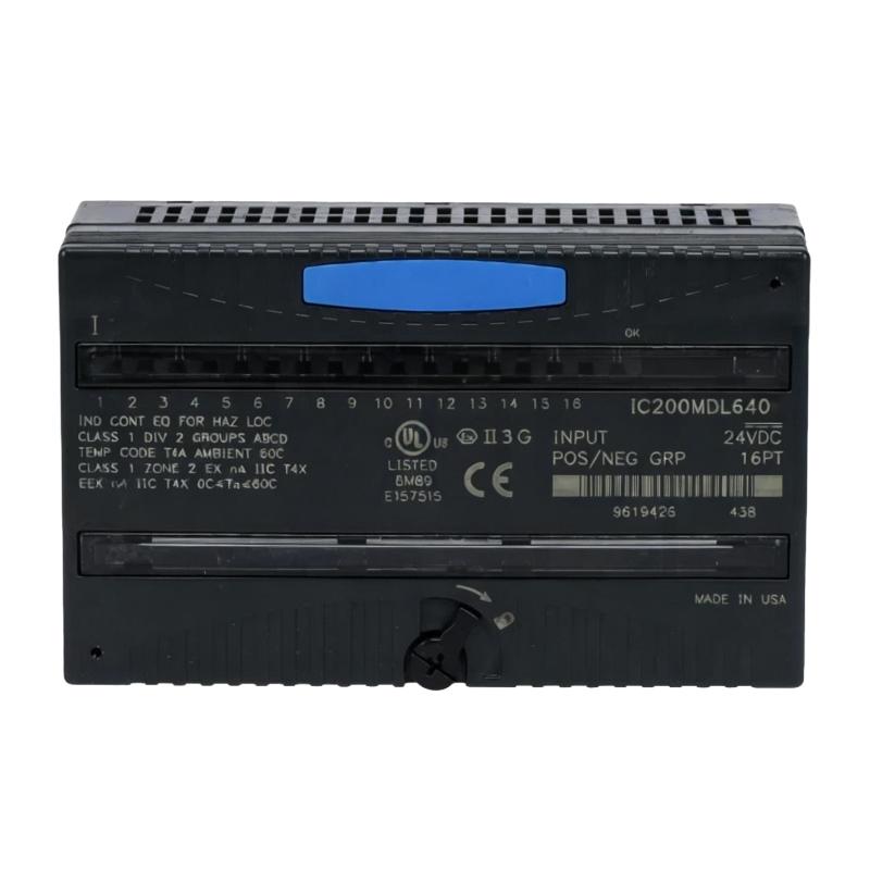 GE IC200MDL640C VersaMax Discrete Input Module