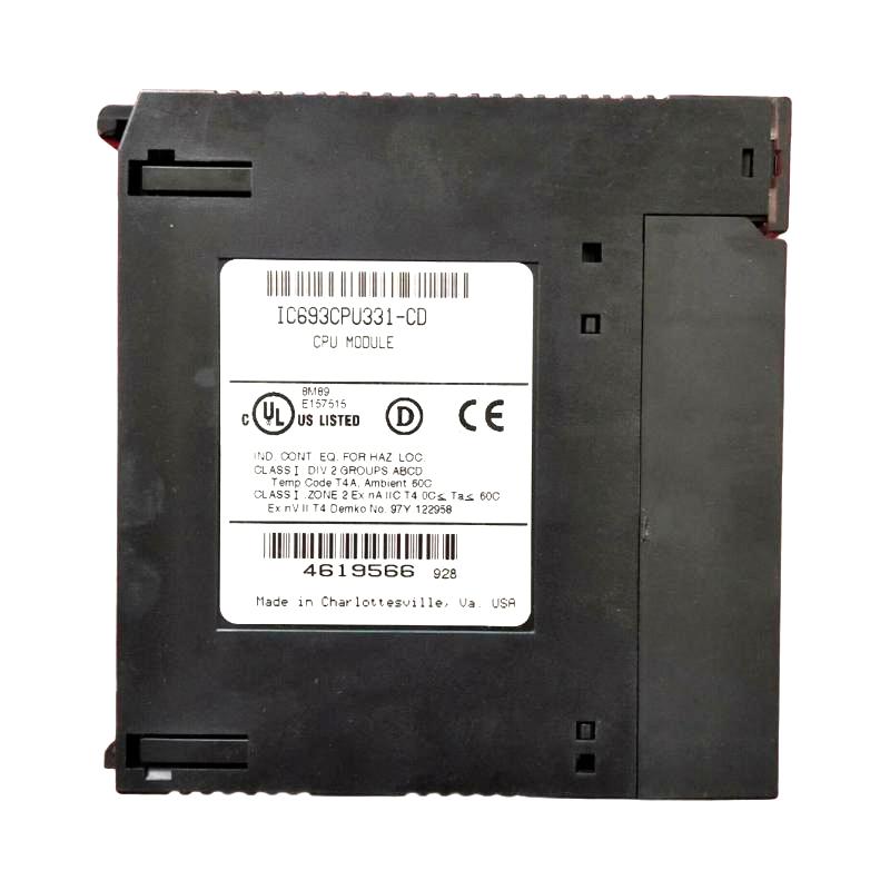 GE IC693CPU331-CD Single-Slot CPU Module