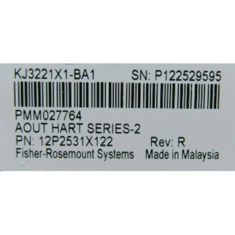 Emerson KJ3221X1-BA1 Input Module