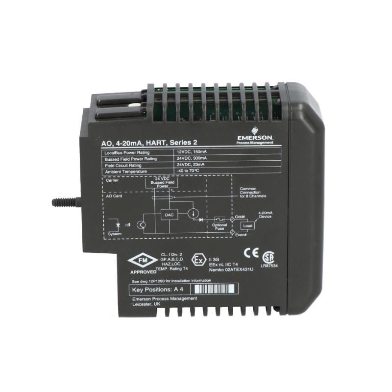 Emerson KJ3221X1-BA1 12P2531X102 VE4035S2B1 Analog Output Module