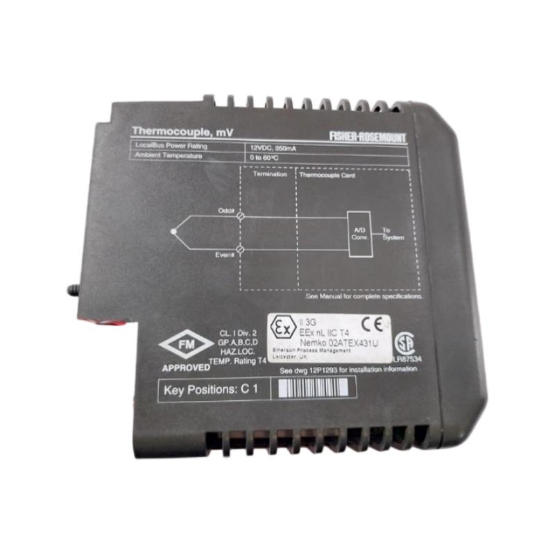 Emerson KJ3002X1-BG2 12P1731X082 Thermocouple Module