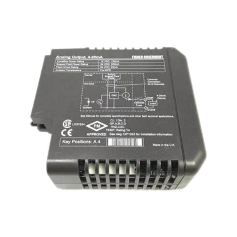 Emerson KJ3102X1-BE1 Safety Analog Output Card